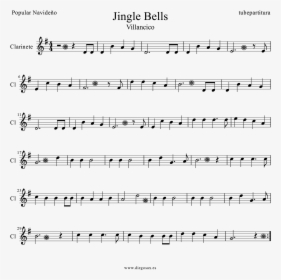Tubescore Jingle Bells For Clarinet Traditional Christmas - Jingle Bells Partitura Violin, HD Png Download, Transparent PNG