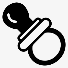Pacifier - Baby Toy Icon Transparent Background, HD Png Download, Transparent PNG