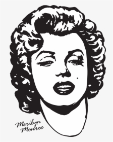 Marilyn Monroe Actor Drawing Clip Art - Marilyn Monroe Vector Png, Transparent Png, Transparent PNG