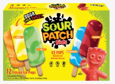 Sour Patch Kids Ice Pops, HD Png Download, Transparent PNG