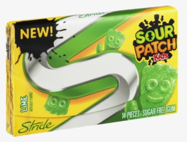 Stride Sour Patch Kids Watermelon Gum, HD Png Download, Transparent PNG