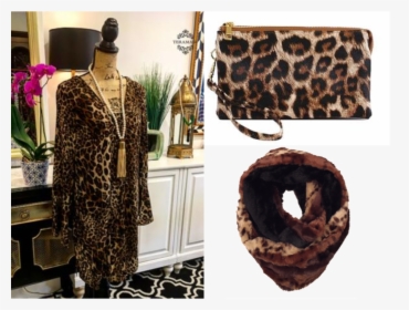 Transparent Leopard Print Png - Fashion Style Bold And Chic, Png Download, Transparent PNG