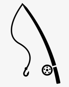 Fishing Rod - Transparent Background Fishing Rod Clipart, HD Png Download, Transparent PNG