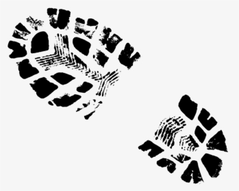 Hiking Boot Printing Shoe Clip Art - Transparent Boot Print, HD Png Download, Transparent PNG