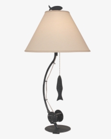 Weathered Navy Sea Fishing Pole Table Lamp - Lampshade, HD Png Download, Transparent PNG