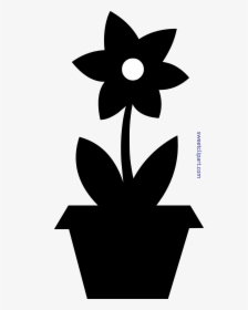 Transparent Smelling Clipart - Clip Art Flower Pot, HD Png Download, Transparent PNG