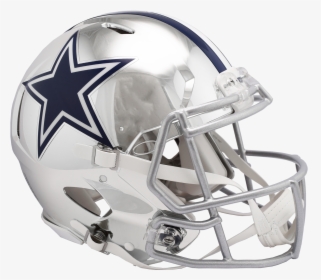 Cowboys Chrome Speed Authentic - Cowboys Chrome Helmet Authentic, HD Png Download, Transparent PNG