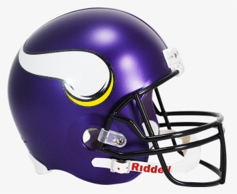 Riddell Deluxe Replica Helmet - Minnesota Viking Helmet Logos, HD Png Download, Transparent PNG