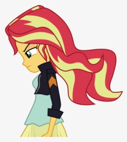 My Little Pony Sunset Shimmer My Past Clipart , Png - Mlp Sunset Shimmer Eg, Transparent Png, Transparent PNG