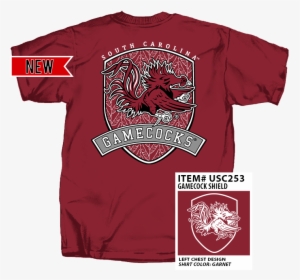 Usc253 Gamecockshield New - Gadsden Flag T Shirt, HD Png Download, Transparent PNG