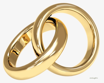 Ring Wedding Free Frame Clipart - Transparent Background Wedding Rings Png, Png Download, Transparent PNG