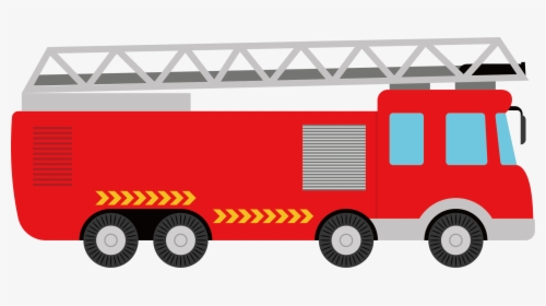 Fire Engine Car Transport Illustration - Fire Trucks Illustration Free, HD Png Download, Transparent PNG