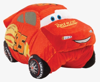 Disney Pixar Cars Lightning Mcqueen Pillow Pet - Pillow Pets Cars, HD Png Download, Transparent PNG