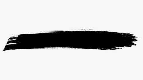 Brush Stroke Grunge Transparent Background Image - Black Brush Line Png, Png Download, Transparent PNG