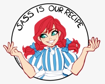 Wendys Drawing, HD Png Download, Transparent PNG