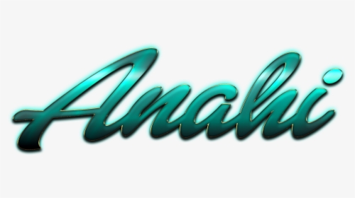 Anahi Name Logo Png - Graphic Design, Transparent Png, Transparent PNG