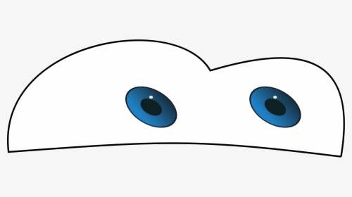 Eye Clipart Car - Lightning Mcqueen Eyes Printable, HD Png Download, Transparent PNG