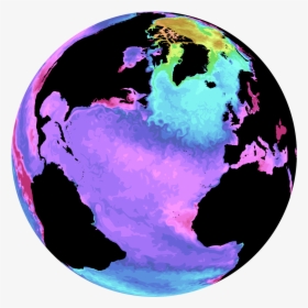 Msm Phglobe - Globe - Ocean Currents Gif Animated, HD Png Download, Transparent PNG