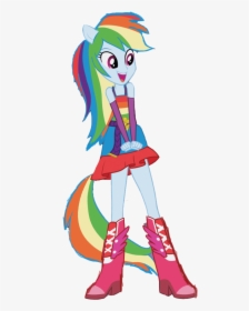 Rainbow Dash My Little Pony - Rainbow Dash My Little Pony Equestria Girl Rarity, HD Png Download, Transparent PNG