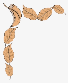 Transparent Fall Clipart - Fall Leaves Border, HD Png Download, Transparent PNG
