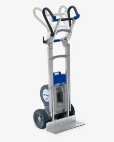 Heavy Duty Powered Stair Climbing Sack Truck - Motorized Stair Climbing Trolley, HD Png Download, Transparent PNG