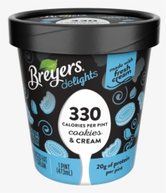 Breyers Cookies And Cream, HD Png Download, Transparent PNG