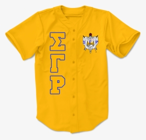 Sigma Gamma Rho Embroidered Greek Baseball Jersey - Best T Shirt Logo, HD Png Download, Transparent PNG