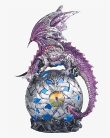 Purple Dragon Led Globe - Dragon, HD Png Download, Transparent PNG