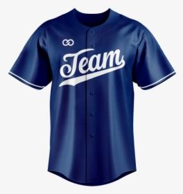 Royal White Script Text Baseball Jersey - Jersey, HD Png Download, Transparent PNG