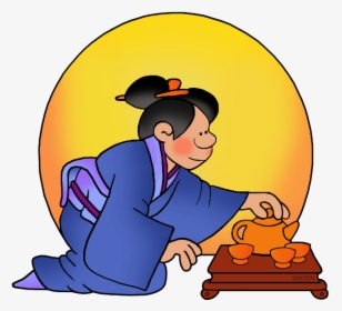 Japanese Tea Ceremony - Japanese Tea Ceremony Cartoon, HD Png Download, Transparent PNG