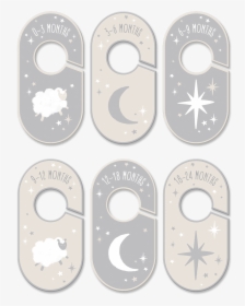 Twinkle Stars Closet Dividers - Circle, HD Png Download, Transparent PNG