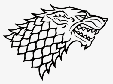 192 Cliparts For Stark Log - Game Of Thrones Stark Sigil, HD Png Download, Transparent PNG