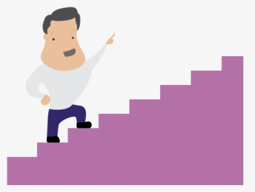 Picture - Taking Stairs Instead Of Elevator Clipart, HD Png Download, Transparent PNG