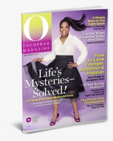 Oprah Magazine Covers , Png Download - Oprah Magazine, Transparent Png, Transparent PNG