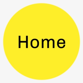 Home Buttonsround Home - Circle, HD Png Download, Transparent PNG