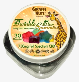 Best Cbd Gummies, Giraffe Nuts - Twinkle Star Gummies, HD Png Download, Transparent PNG