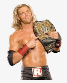 Transparent Wwe Clipart - Edge Wwe Champion Png, Png Download, Transparent PNG