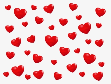 Little Hearts Overlay - Hearts Transparent Background, HD Png Download, Transparent PNG