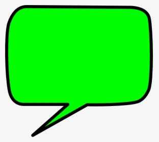 Green Speech Bubble At Vector Download Png Clipart - Speech Bubble Green, Transparent Png, Transparent PNG