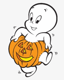 Casper The Friendly Ghost Halloween - Halloween Casper The Friendly Ghost, HD Png Download, Transparent PNG