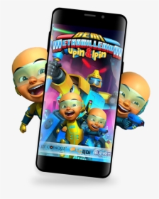 Upin Dan Ipin - Smartphone, HD Png Download, Transparent PNG
