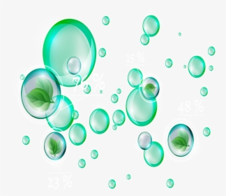 #mq #green #bubbles #bubble #leafs - Bubbles Png, Transparent Png, Transparent PNG