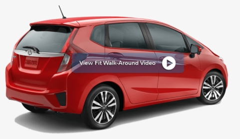2017 Honda Fit Rear Angle - 2017 Honda Fit Black, HD Png Download, Transparent PNG