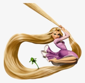 Transparent Flynn Rider Clipart - Rapunzel Swinging On Her Hair, HD Png Download, Transparent PNG