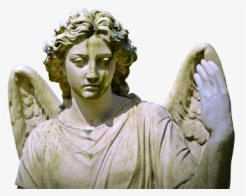 Angel, Figure, Mourning, Hope, Sculpture, Statue, Face - Angel Statue Face, HD Png Download, Transparent PNG