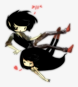 Marceline, Adventure Time, And Marshall Lee Image - Anime Marshall Lee Y Marceline, HD Png Download, Transparent PNG