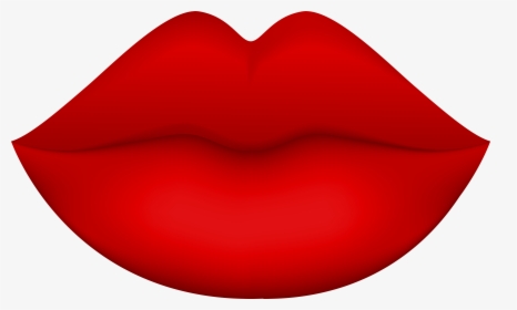 Female Red Lips Png Clip Art - Lipstick, Transparent Png, Transparent PNG