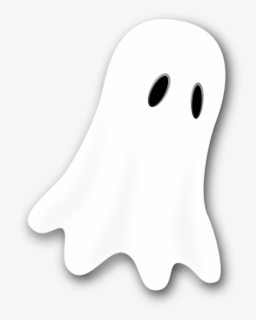 Ghost Art Oz Jones Halloween 555px - Halloween Clipart Black Background, HD Png Download, Transparent PNG