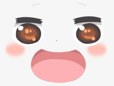 A Manga Thread Kib - Anime Face No Background, HD Png Download ,  Transparent Png Image - PNGitem