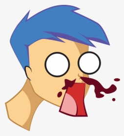 Anime Nose Bleed - Anime Nose Bleed Png, Transparent Png, Transparent PNG